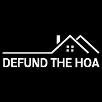 Defund The HOA Drawstring Bag