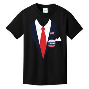 Donald Trump Halloween Costume Funny Suit Kids T-Shirt