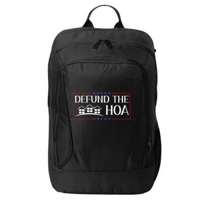 DEFUND THE HOA Homeowners Association Social Justice City Backpack
