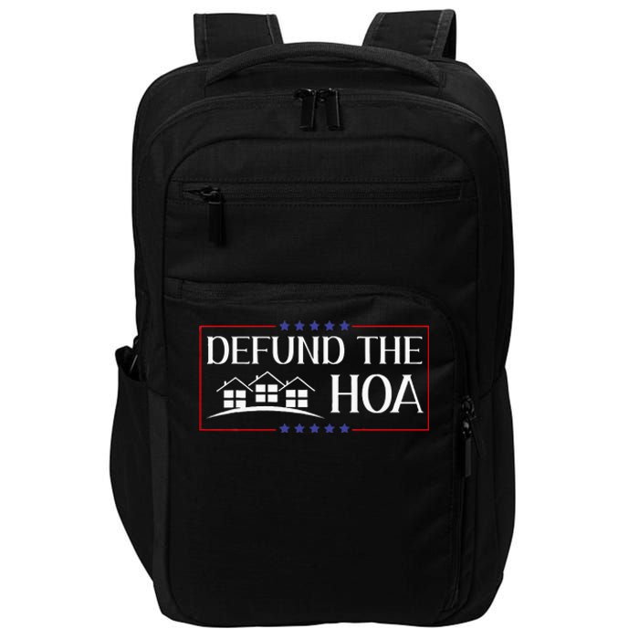 DEFUND THE HOA Homeowners Association Social Justice Impact Tech Backpack