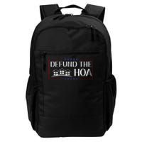 DEFUND THE HOA Homeowners Association Social Justice Daily Commute Backpack