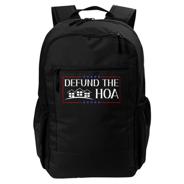 DEFUND THE HOA Homeowners Association Social Justice Daily Commute Backpack