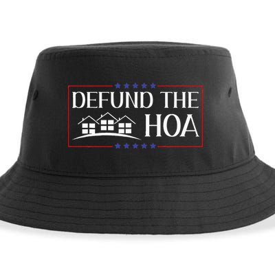 DEFUND THE HOA Homeowners Association Social Justice Sustainable Bucket Hat