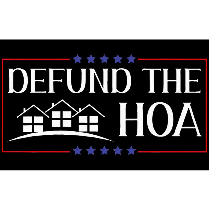 DEFUND THE HOA Homeowners Association Social Justice Bumper Sticker