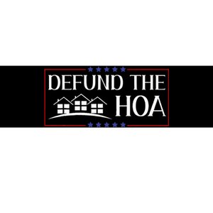 DEFUND THE HOA Homeowners Association Social Justice Bumper Sticker