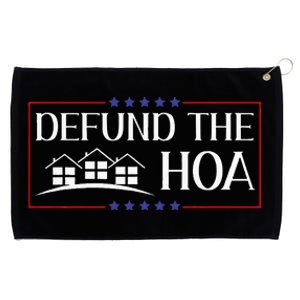 DEFUND THE HOA Homeowners Association Social Justice Grommeted Golf Towel