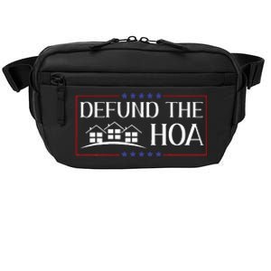 DEFUND THE HOA Homeowners Association Social Justice Crossbody Pack