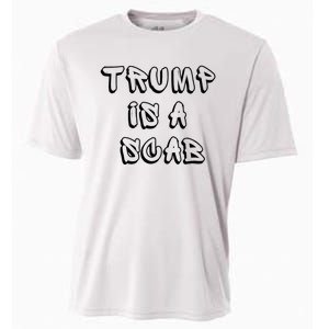 Donald Trump Is A Scab Vote Harris Cooling Performance Crew T-Shirt