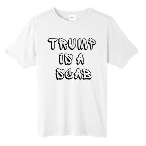 Donald Trump Is A Scab Vote Harris Tall Fusion ChromaSoft Performance T-Shirt