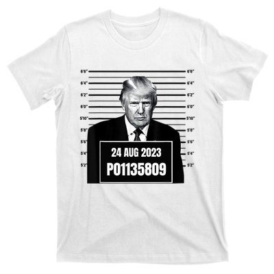 Trump 2024 Mugshot Trump Inmate P01135809 T-Shirt