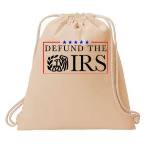 Defund The Irs Drawstring Bag