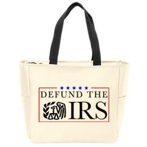 Defund The Irs Zip Tote Bag