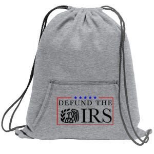 Defund The Irs Sweatshirt Cinch Pack Bag