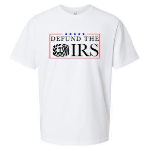 Defund The Irs Sueded Cloud Jersey T-Shirt