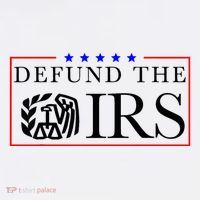 Defund The Irs High Crown Mesh Back Trucker Hat