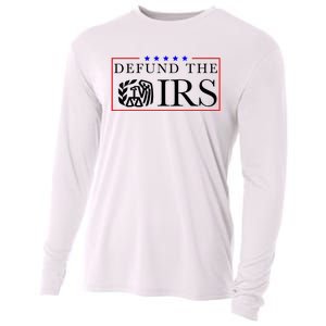 Defund The Irs Cooling Performance Long Sleeve Crew