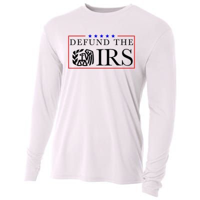 Defund The Irs Cooling Performance Long Sleeve Crew