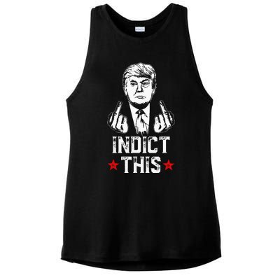 Donald Trump Indict This Political Arrest For Republican Ladies PosiCharge Tri-Blend Wicking Tank