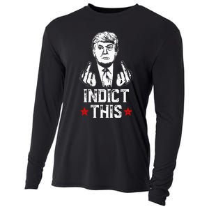 Donald Trump Indict This Political Arrest For Republican Cooling Performance Long Sleeve Crew