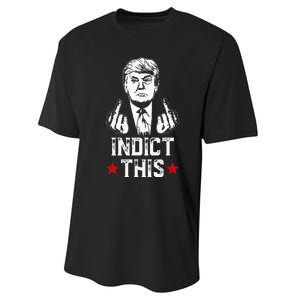 Donald Trump Indict This Political Arrest For Republican Performance Sprint T-Shirt