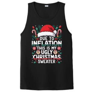 Due To Inflation This Is My Ugly Sweater For Christmas PosiCharge Competitor Tank