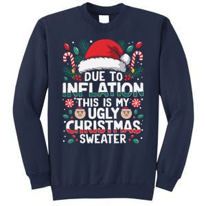 Due To Inflation This Is My Ugly Sweater For Christmas Sweatshirt