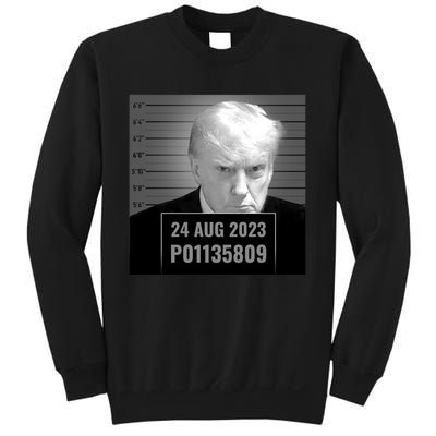 Trump 2024 Mugshot Trump Inmate P01135809 Sweatshirt