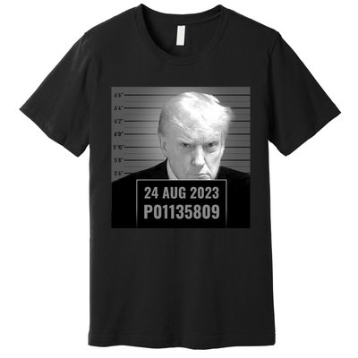 Trump 2024 Mugshot Trump Inmate P01135809 Premium T-Shirt