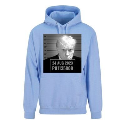 Trump 2024 Mugshot Trump Inmate P01135809 Unisex Surf Hoodie