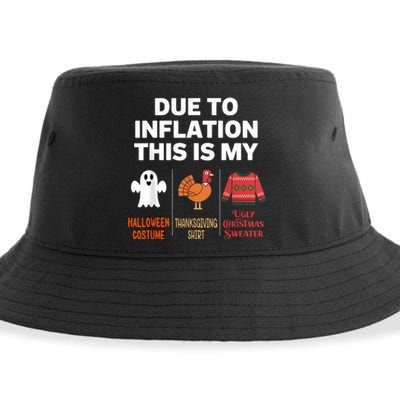 Due To Inflation This Is My Halloween Costume Sustainable Bucket Hat