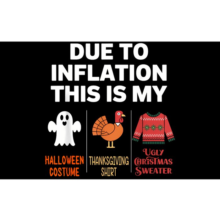 Due To Inflation This Is My Halloween Costume Bumper Sticker