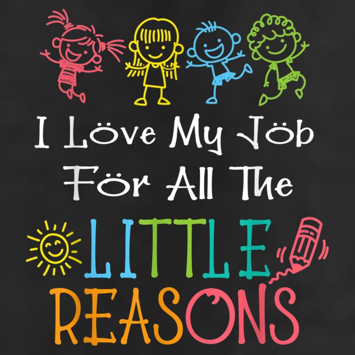 Daycare Teacher I Love My Job For All The Little Reasons 11oz C Handle Ceramic Mug