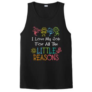 Daycare Teacher I Love My Job For All The Little Reasons PosiCharge Competitor Tank