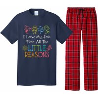 Daycare Teacher I Love My Job For All The Little Reasons Pajama Set