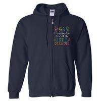 Daycare Teacher I Love My Job For All The Little Reasons Full Zip Hoodie