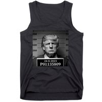 Trump 2024 Mugshot Trump Inmate P01135809 Tank Top