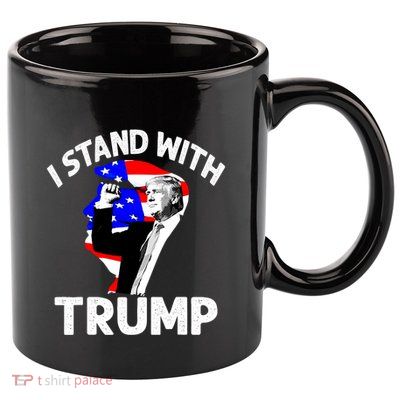 Donald Trump Indicted I Stand With Trump Support Trump For Trump Lovers 11oz C Handle Ceramic Mug