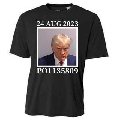 Trump 2024 Mugshot Trump Inmate P01135809 Cooling Performance Crew T-Shirt