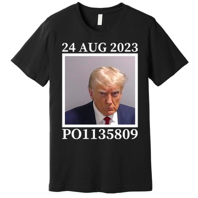 Trump 2024 Mugshot Trump Inmate P01135809 Premium T-Shirt