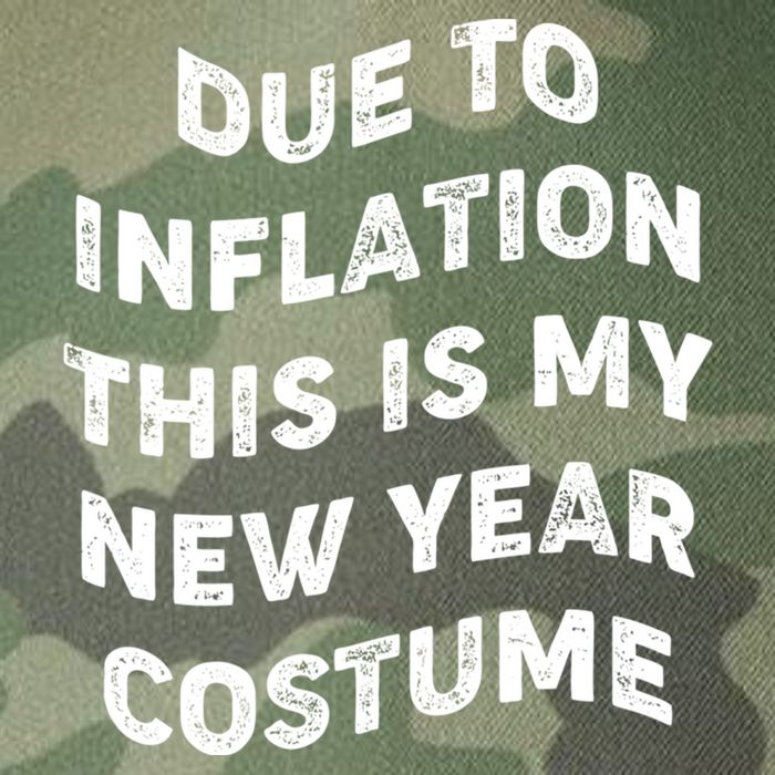 Due To Inflation This Is My New Year Costume Gift Legacy Tie Dye Trucker Hat