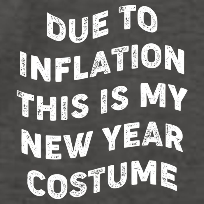 Due To Inflation This Is My New Year Costume Gift Vector Backpack