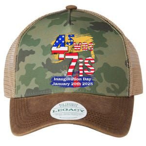 Donald Trump Inauguration Day 2025 47th Legacy Tie Dye Trucker Hat