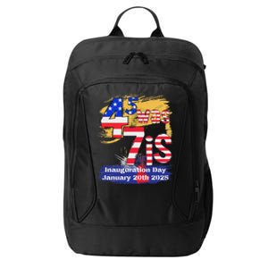 Donald Trump Inauguration Day 2025 47th City Backpack