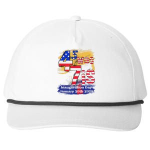 Donald Trump Inauguration Day 2025 47th Snapback Five-Panel Rope Hat