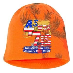 Donald Trump Inauguration Day 2025 47th Kati - Camo Knit Beanie