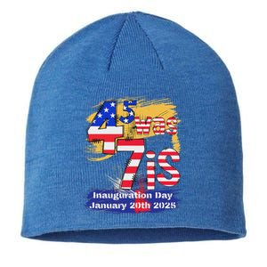 Donald Trump Inauguration Day 2025 47th Sustainable Beanie