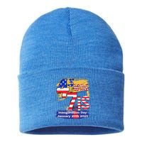 Donald Trump Inauguration Day 2025 47th Sustainable Knit Beanie