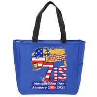 Donald Trump Inauguration Day 2025 47th Zip Tote Bag