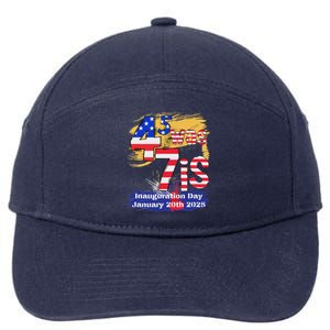 Donald Trump Inauguration Day 2025 47th 7-Panel Snapback Hat