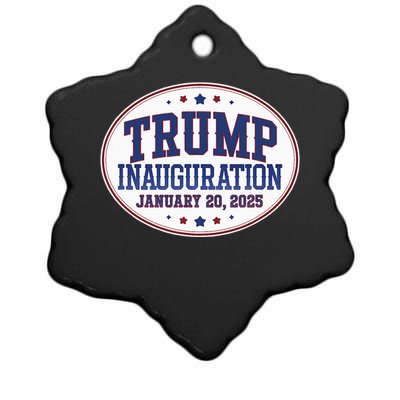 Donald Trump Inauguration Day 2025 Ceramic Star Ornament